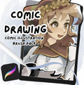 Arti's Comic brush Pack (procreate)
